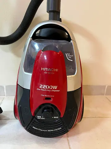 Hitachi 2200W Cylinder Vacuum Cleaner CV-SE22V - Good Working Condition 300 AED
