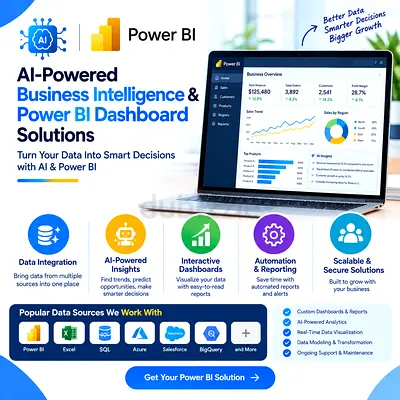 AI-Powered Business Intelligence & Power BI Dashboard Solutions