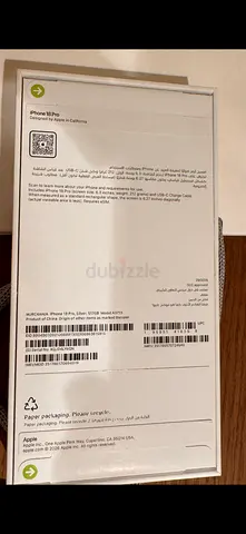 18 PRO Sealed iPhone box with accessories (back label visible)