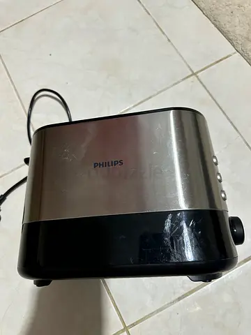 Philips 2-Slice Stainless Steel Toaster - Good Working Condition