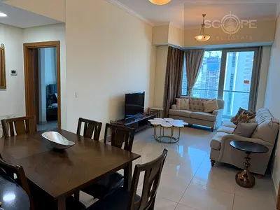 Furnished | Sea View | 1573Sqft | 2 Parkings