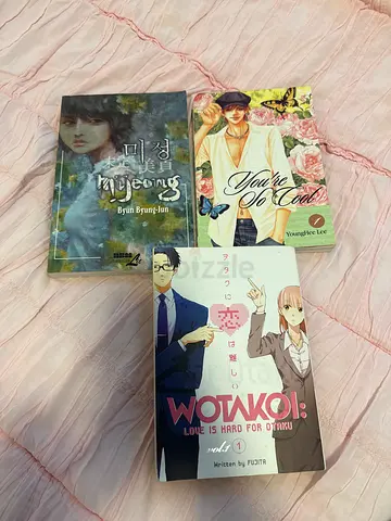 Set of 3 Romance & Drama Manga/Manhwa (English)