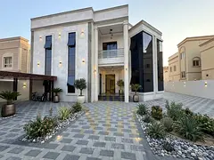 Corner villa on a 6200 sq ft plot, two floors plus a roof terrace, and a 5700 sq ft building area, i