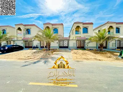 A 10% down payment and a monthly installment of AED 5,000. Own a villa at the lowest price on the m