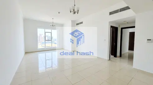 Spacious 2BR in Al Rabia Tower, Majan — 1,389 sq ft, high floor, vacant