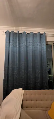 Curtains and white Sheer - bargain price L270 W310