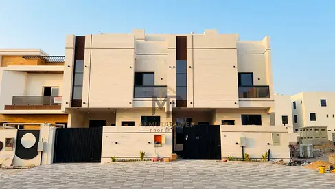 Townhouse for sale in Ajman – Al Helio 2 area | 5 bedrooms, majlis, living room and roof | Freehold