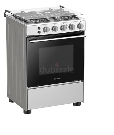 Hisense 60X60 Cm 4 Burner Cooking Range/ 1 Year Warranty