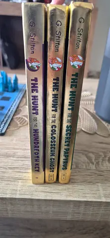 Set of 3 Geronimo stilton books