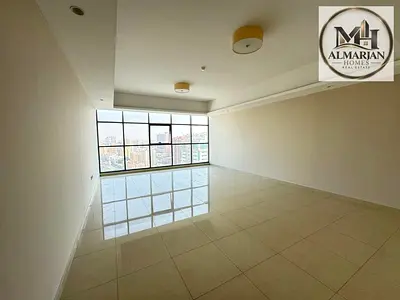 3BR apartment in Ghalfa Towers, Ajman, maid’s room, 4 bathrooms, private parking, central gas, buil