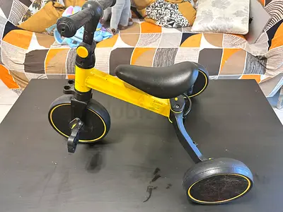 Kids 3-Wheel Balance Trike - Lightweight Yellow