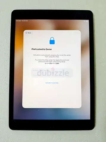 iPad (9th generation) iCloud locked Wi-Fi