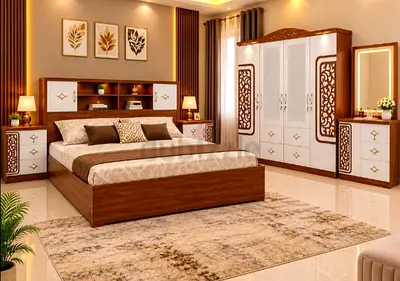Brand New wood Bedroom set good quality king size 180cm 200cm available