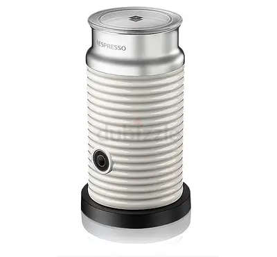 Nespresso Vertuo Pop White & Aeroccino Milk Frother - White