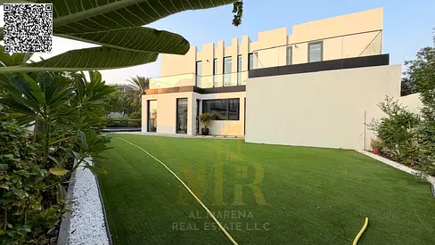 A luxurious villa for sale in Al Zorah, Ajman—perfect for those who appreciate sophistication and privacy, featuring an elegantly designed villa.