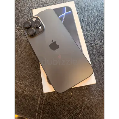 **Apple iPhone 16 Pro Max 256GB | Black Titanium | TDRA UAE**