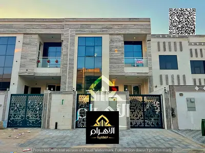 4-bedroom villa with a roof terrace for sale in Al Zahia; the price includes registration and ownership fees.