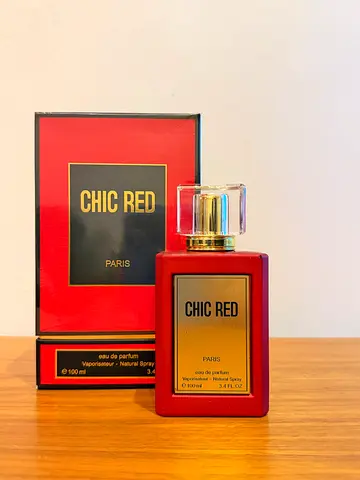 Chic Red Paris Eau de Parfum 100ml – Original Box