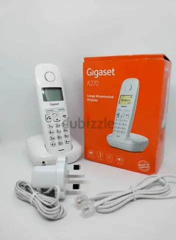 Gigaset A270 Cordless Landline Handset with Charger & Cables