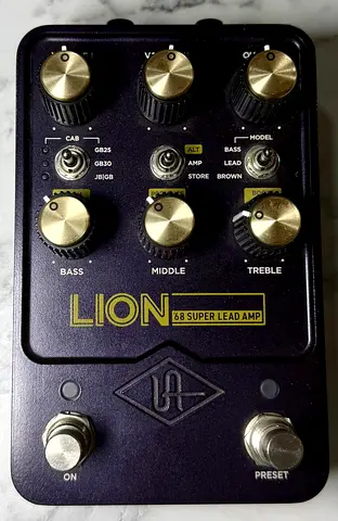Universal Audio UAFX Lion '68 Super Lead Amp Pedal