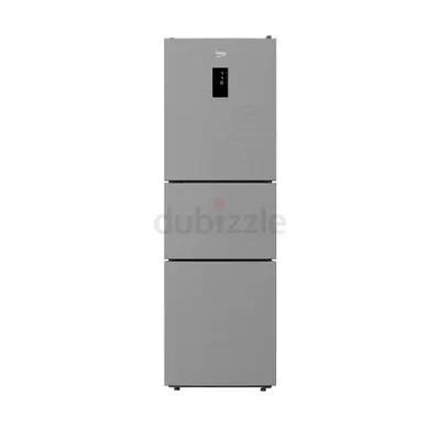 Beko 340L 3 Door Refrigerator, RTNT340E50VZX