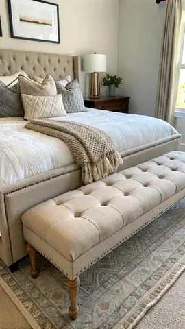 New beige colour 200*200 super king size Bed