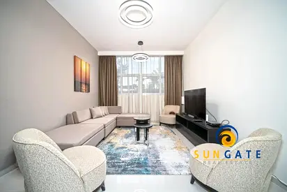 Good ROI , furnished , vacant , opposite the park