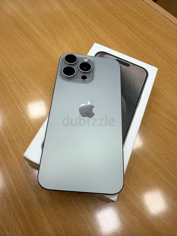 iPhone 15 Pro Max 256Gb Natural Titanium HK- Excellent Condition with Box