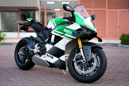 Ducati Panigale V4 Tricolore Collector Edition number 0693 out of 1000
