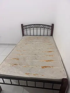 Executive South Indian bachelor separate room with bed for rent Hamdan street city center tower B