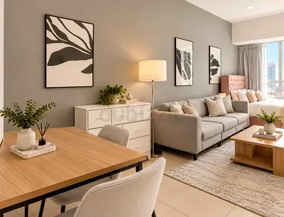 Private room like studio in marina