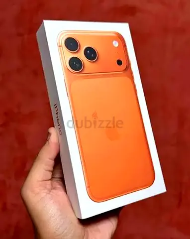 iPhone 17 pro 256 brnand new orange