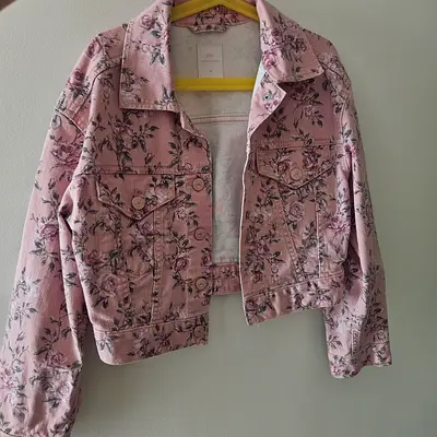 Gap x LoveShackFancy Collab kids Denim Jacket