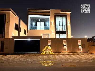 A 20% down payment and a monthly installment of AED 5,000. Own a villa at the lowest price on the m