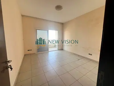 2-bedroom apartment in Al Khan with a master maid's room, built-in wardrobes, view, gym, pool and free parking. AED 59,900 yearly with free maintenanc