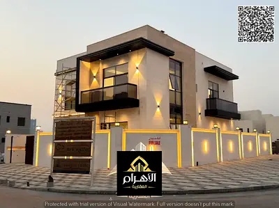 زاوية شارعين | 5 غرف ماستر | طابقين وروف | تصميم استثنائي وموقع مميز | شامل رسوم التسجيل والتمليك