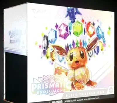 Prismatic Pokemon etb full case 10pc