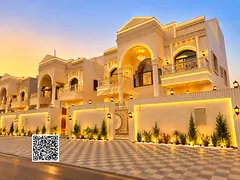 Luxury 6-Bedroom Villa with Open Rooftop & Spacious Parking in Al Helio 2, Ajman