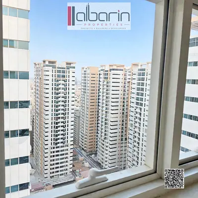 Luxury apartment for rent in Ajman One Towers 5: 3 bedrooms, a living room, and a maid’s room. 2,505 sq. ft. 75,000 per year, payable in 4 installment