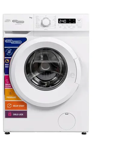 Super General 7KG Fully Automatic Washing Machine/ Brand New/ 1 Year Warranty