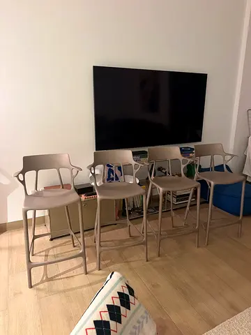 4 Kartell Bar Stool