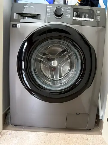 Samsung Front Load Washing Machine - 7kg, Grey (Good Working Condition)