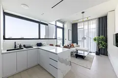 Fully furnished 2BR | Spacious balcony | City view | Prime JVC location