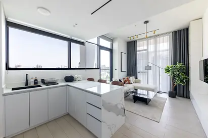 Fully furnished 2BR | Spacious balcony | City view | Prime JVC location
