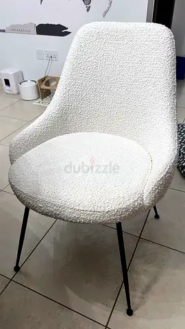 Loom Collection Albany boucle dining chairs, set of 5