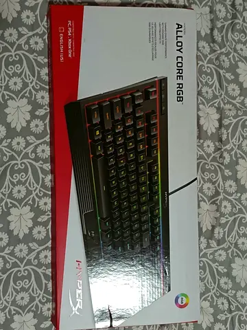 HyperX Alloy Core RGB Wired Gaming Keyboard - RGB Backlit, New in Box