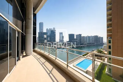 Spacious Office with Private Balcony | Canal View