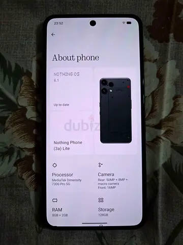 Nothing Phone (3a) Lite - 128GB, 8GB RAM, Excellent Condition