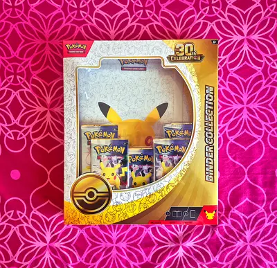Pokemon TCG: 30th Celebrations Binder Collection (Sealed)