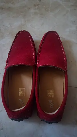 Branded Loafers – Maroon / Burgundy | Size 44